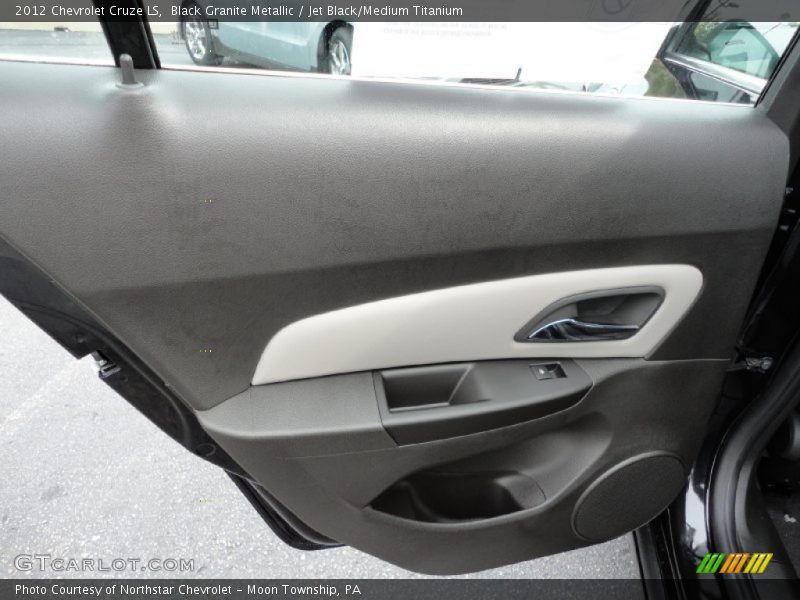 Black Granite Metallic / Jet Black/Medium Titanium 2012 Chevrolet Cruze LS