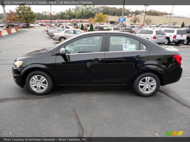 2012 Sonic LT Sedan Black