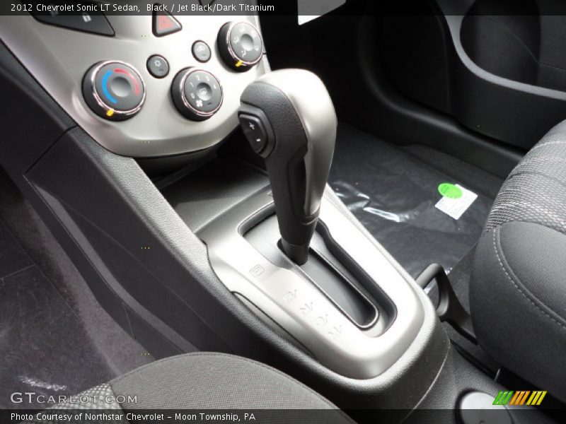  2012 Sonic LT Sedan 6 Speed Automatic Shifter