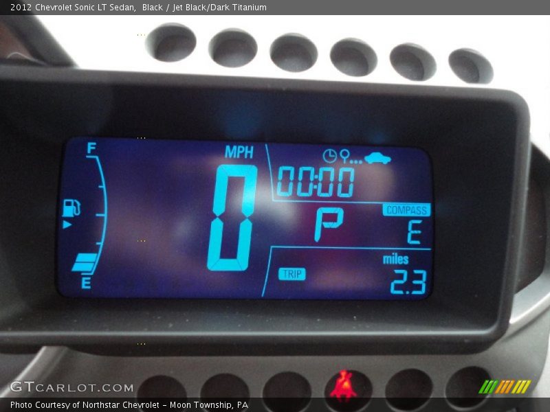  2012 Sonic LT Sedan LT Sedan Gauges