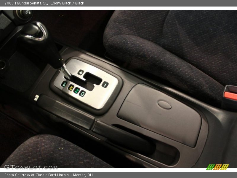 Ebony Black / Black 2005 Hyundai Sonata GL