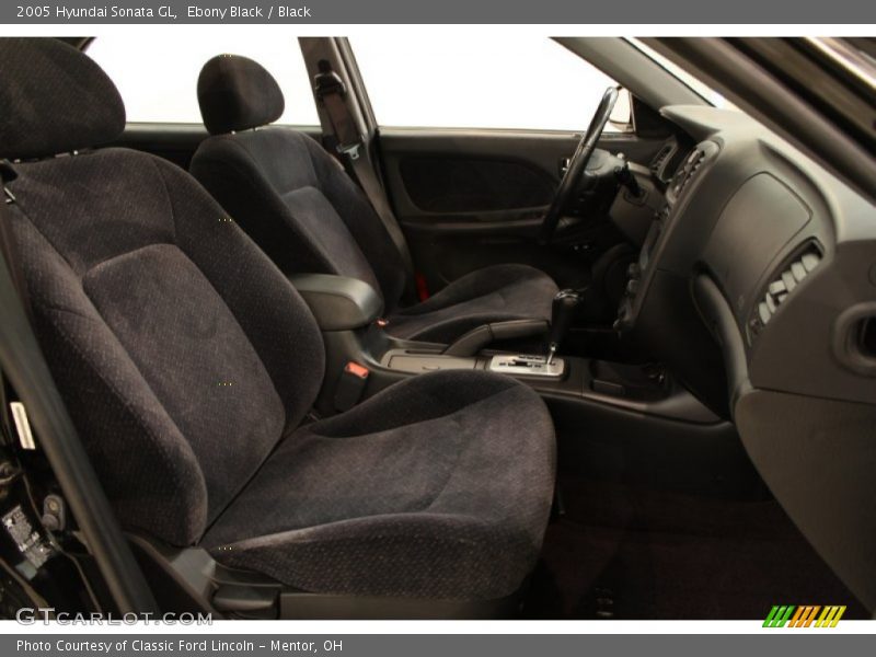 Ebony Black / Black 2005 Hyundai Sonata GL