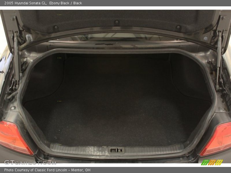 Ebony Black / Black 2005 Hyundai Sonata GL