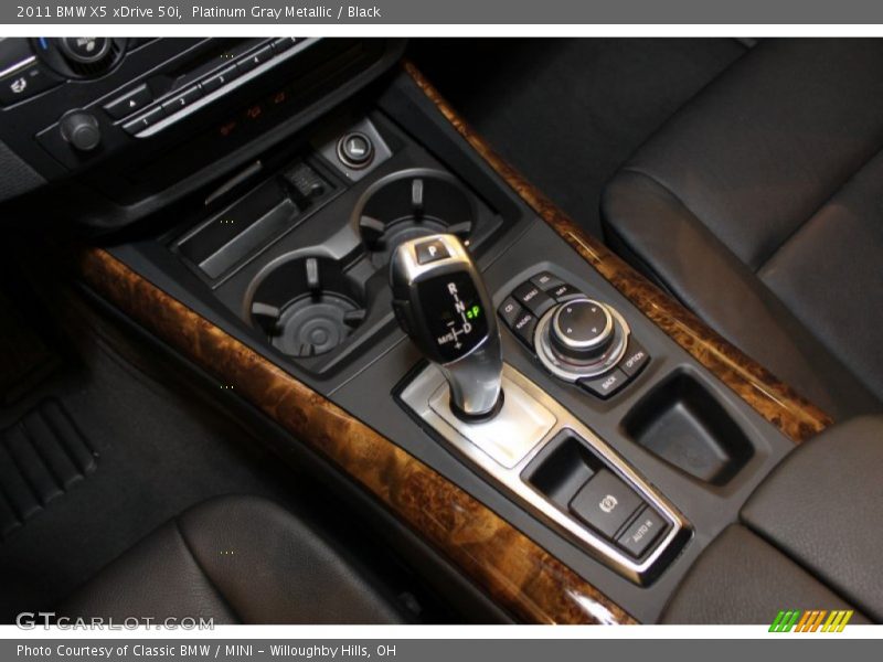 Platinum Gray Metallic / Black 2011 BMW X5 xDrive 50i