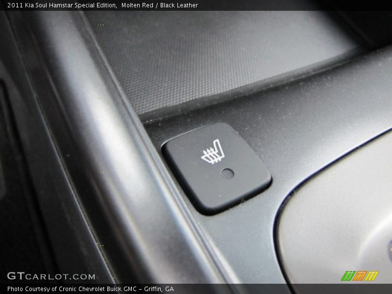 Molten Red / Black Leather 2011 Kia Soul Hamstar Special Edition