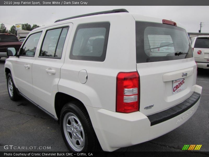 Stone White / Dark Slate Gray 2010 Jeep Patriot Sport