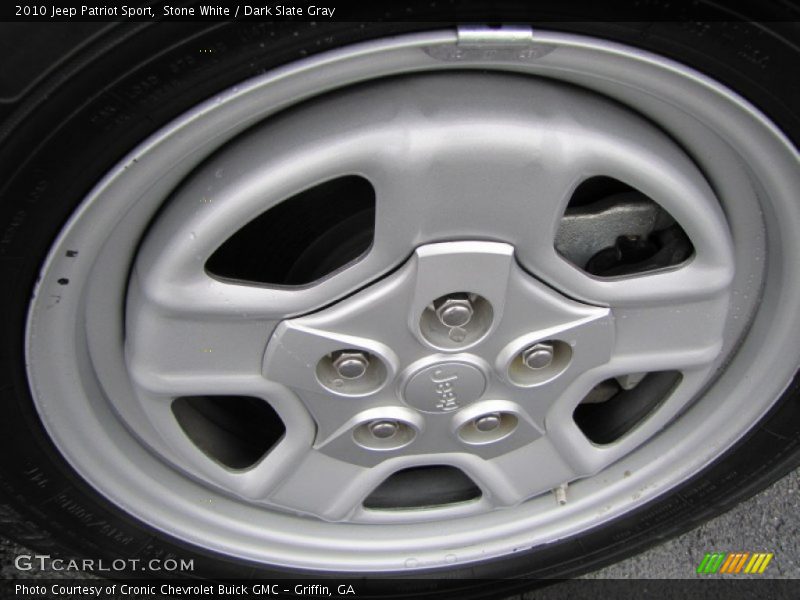 Stone White / Dark Slate Gray 2010 Jeep Patriot Sport