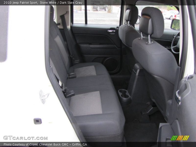 Stone White / Dark Slate Gray 2010 Jeep Patriot Sport
