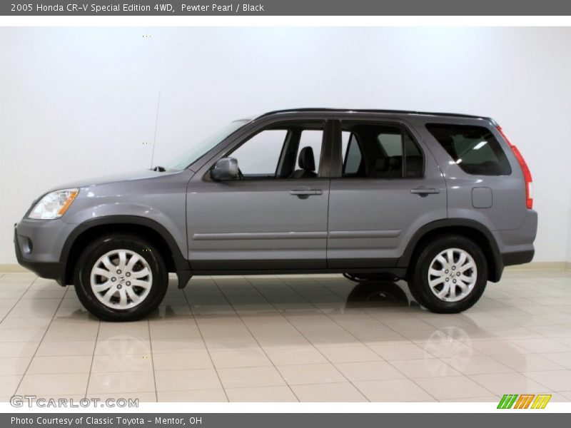 Pewter Pearl / Black 2005 Honda CR-V Special Edition 4WD