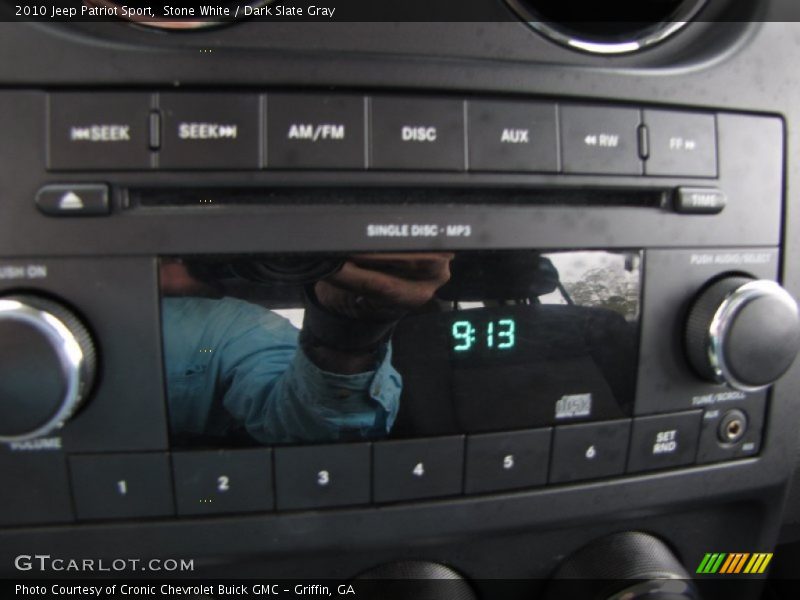 Stone White / Dark Slate Gray 2010 Jeep Patriot Sport