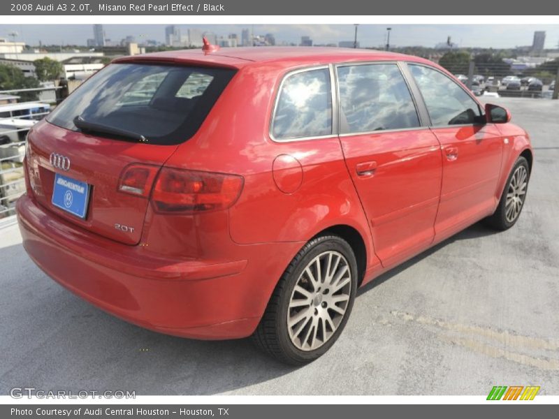 Misano Red Pearl Effect / Black 2008 Audi A3 2.0T