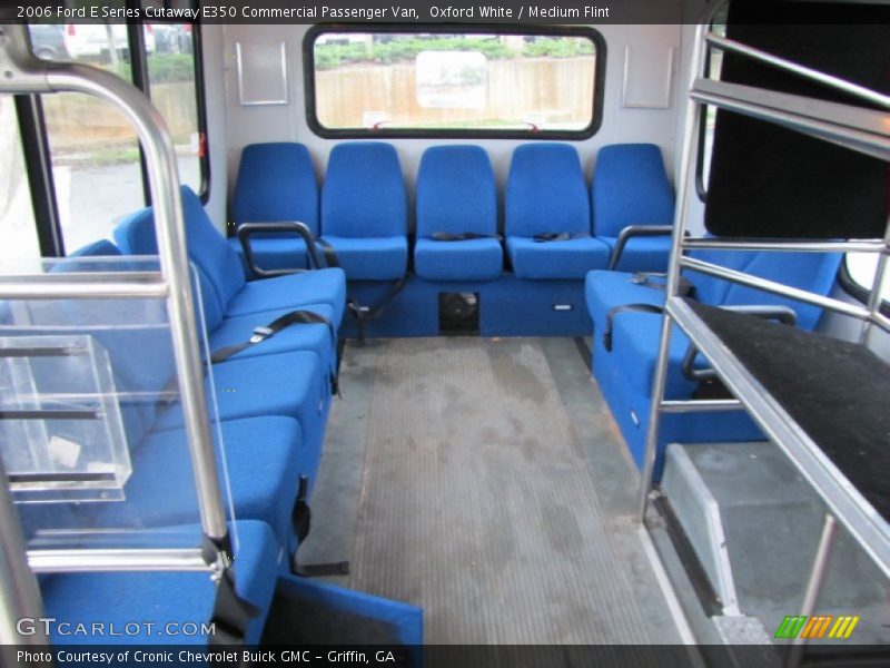 Oxford White / Medium Flint 2006 Ford E Series Cutaway E350 Commercial Passenger Van
