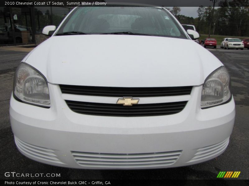 Summit White / Ebony 2010 Chevrolet Cobalt LT Sedan