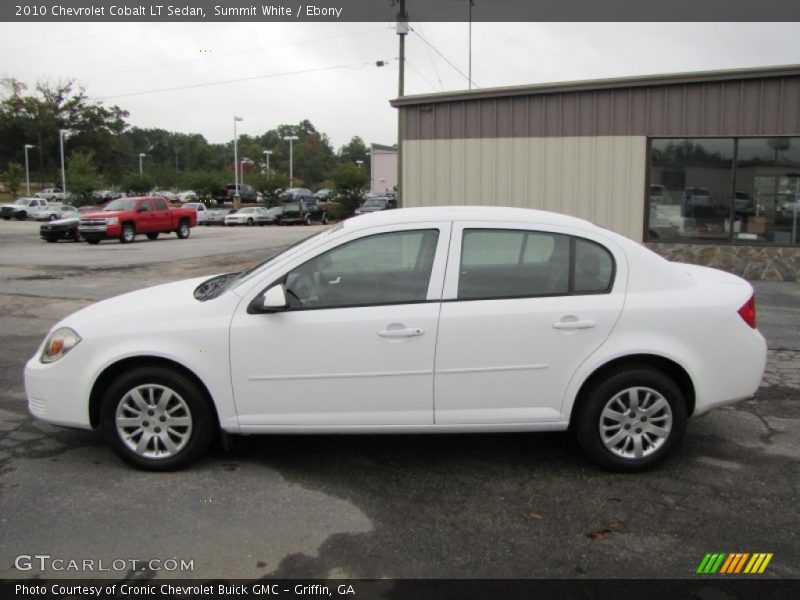 Summit White / Ebony 2010 Chevrolet Cobalt LT Sedan