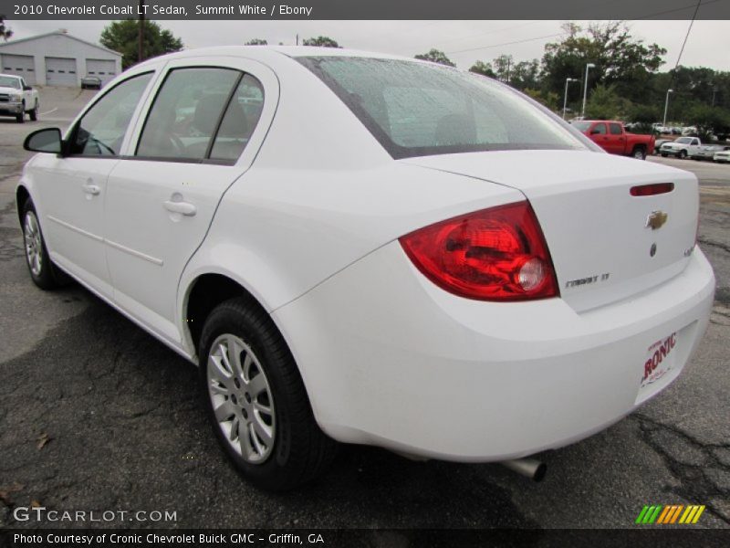 Summit White / Ebony 2010 Chevrolet Cobalt LT Sedan