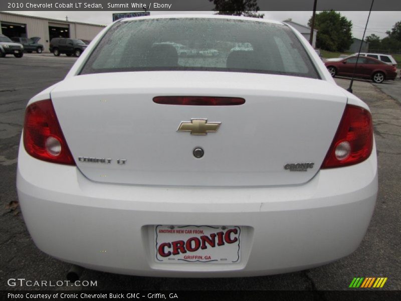 Summit White / Ebony 2010 Chevrolet Cobalt LT Sedan