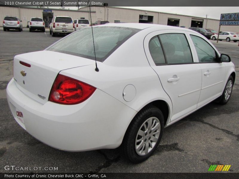 Summit White / Ebony 2010 Chevrolet Cobalt LT Sedan