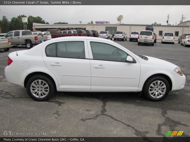 Summit White / Ebony 2010 Chevrolet Cobalt LT Sedan
