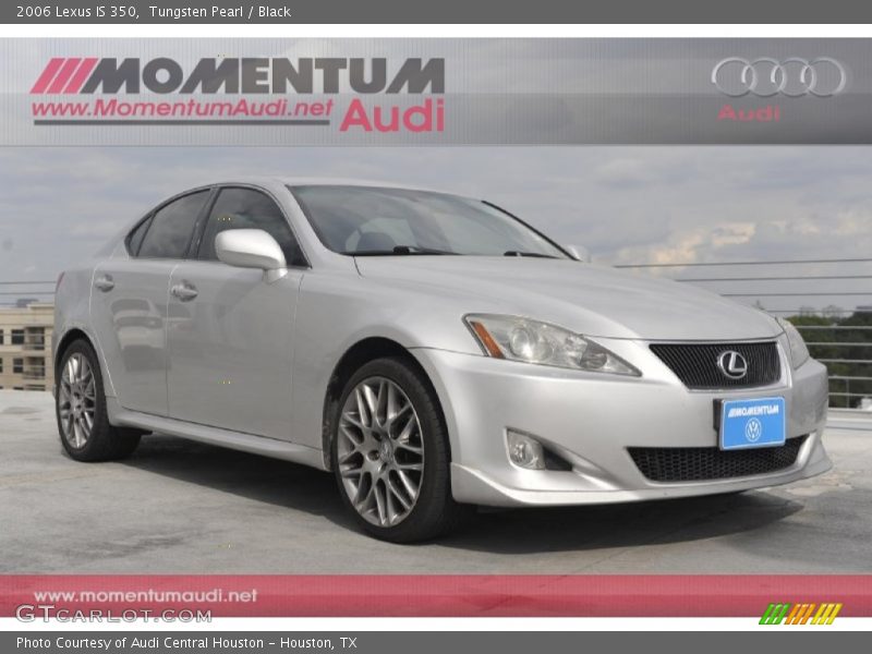 Tungsten Pearl / Black 2006 Lexus IS 350