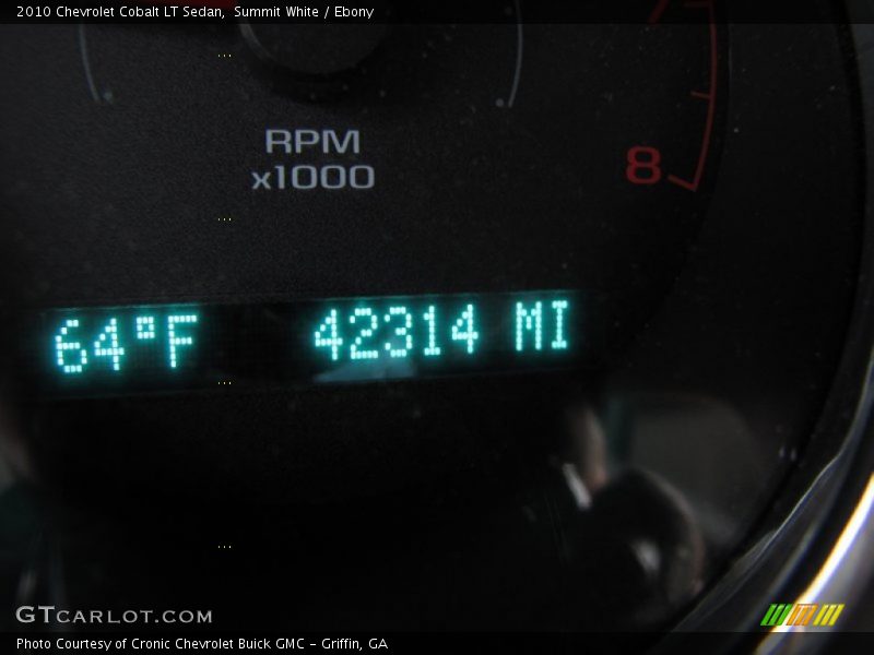 Summit White / Ebony 2010 Chevrolet Cobalt LT Sedan
