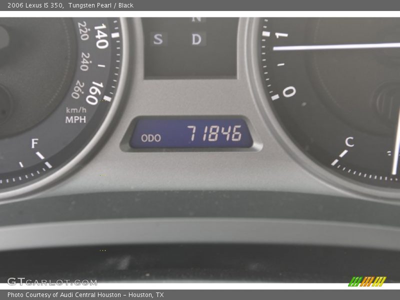 Tungsten Pearl / Black 2006 Lexus IS 350