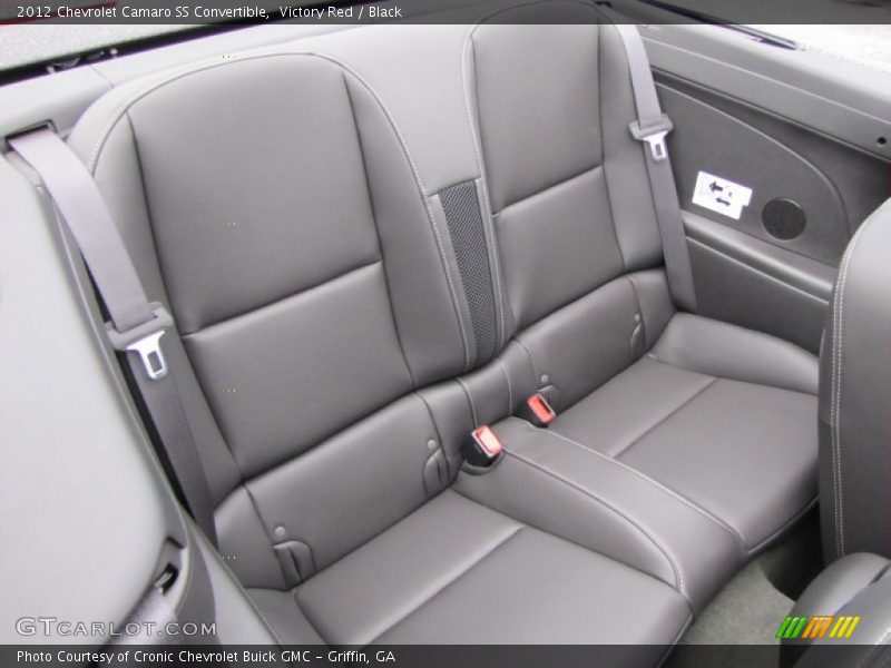  2012 Camaro SS Convertible Black Interior