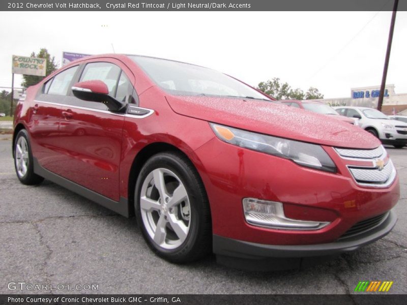 Crystal Red Tintcoat / Light Neutral/Dark Accents 2012 Chevrolet Volt Hatchback