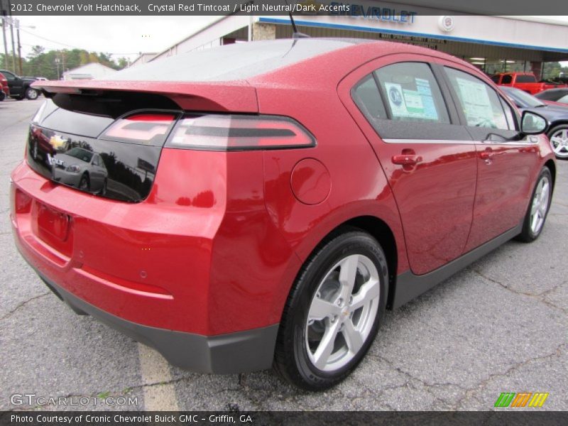 Crystal Red Tintcoat / Light Neutral/Dark Accents 2012 Chevrolet Volt Hatchback