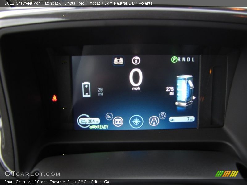  2012 Volt Hatchback Hatchback Gauges