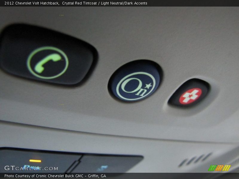 Controls of 2012 Volt Hatchback