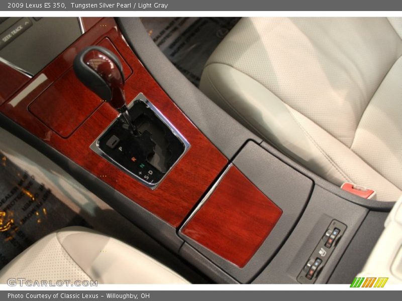 Tungsten Silver Pearl / Light Gray 2009 Lexus ES 350