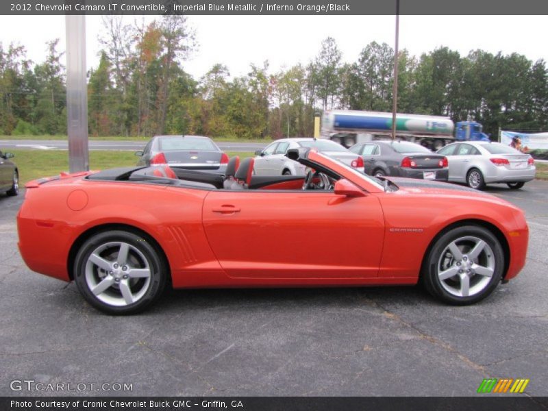  2012 Camaro LT Convertible Imperial Blue Metallic