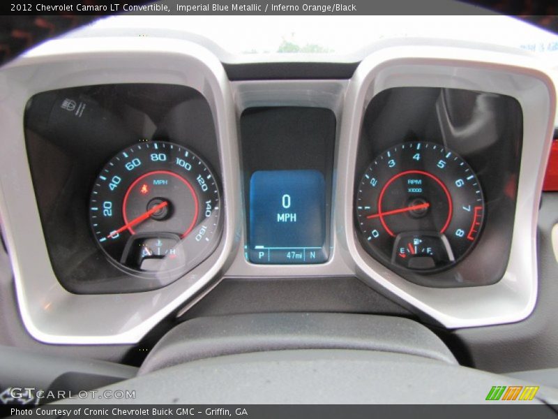  2012 Camaro LT Convertible LT Convertible Gauges