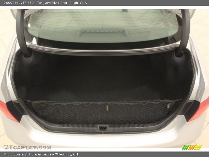 Tungsten Silver Pearl / Light Gray 2009 Lexus ES 350