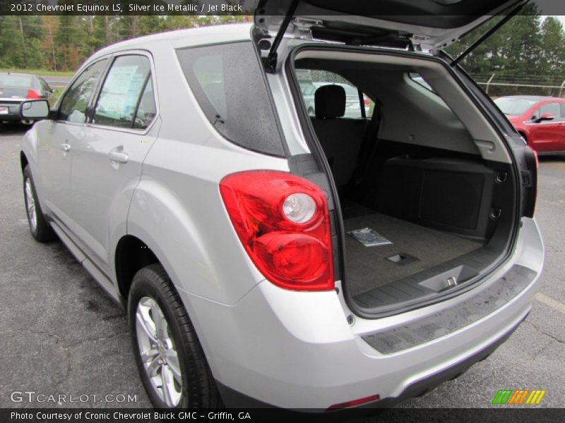 Silver Ice Metallic / Jet Black 2012 Chevrolet Equinox LS
