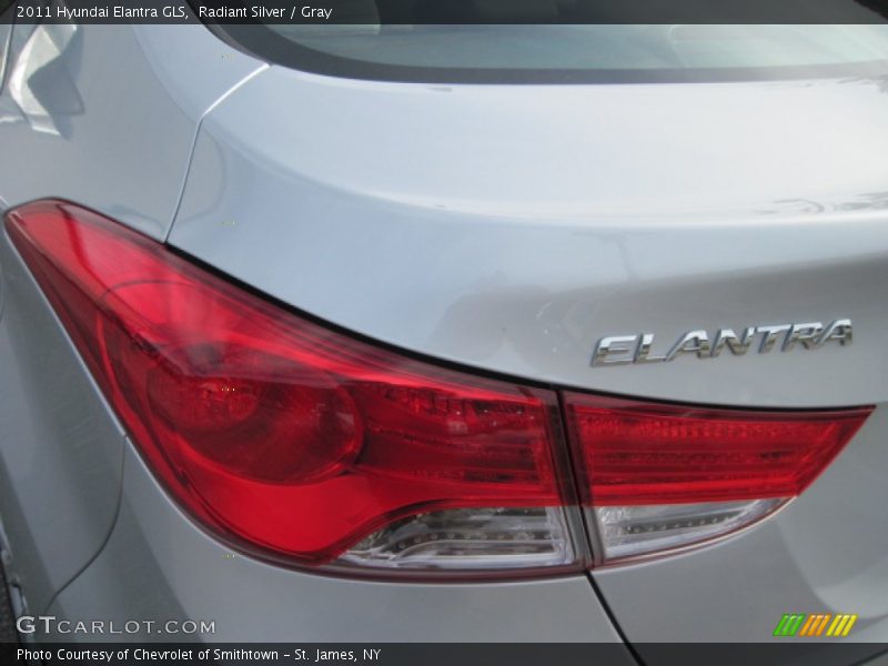 Radiant Silver / Gray 2011 Hyundai Elantra GLS