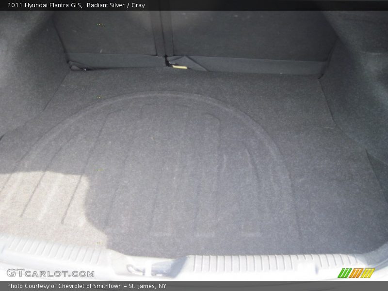 Radiant Silver / Gray 2011 Hyundai Elantra GLS