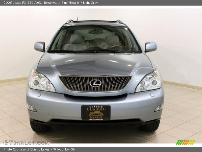 Breakwater Blue Metallic / Light Gray 2006 Lexus RX 330 AWD