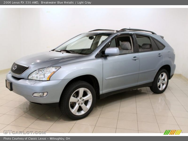 Breakwater Blue Metallic / Light Gray 2006 Lexus RX 330 AWD