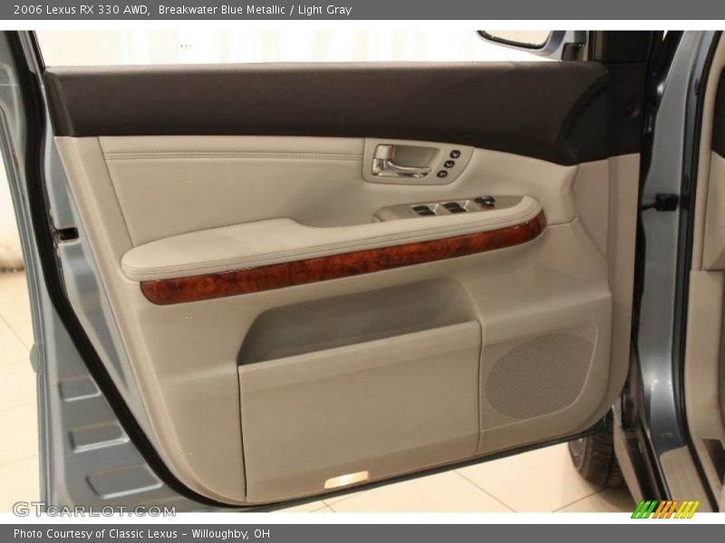 Breakwater Blue Metallic / Light Gray 2006 Lexus RX 330 AWD