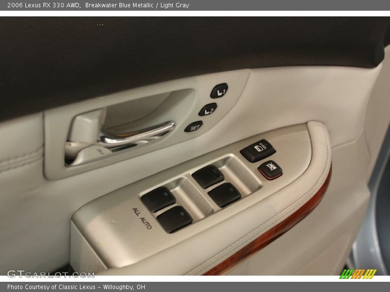 Breakwater Blue Metallic / Light Gray 2006 Lexus RX 330 AWD