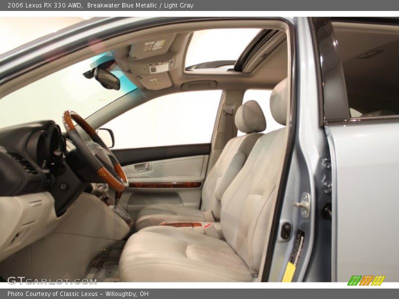 Breakwater Blue Metallic / Light Gray 2006 Lexus RX 330 AWD