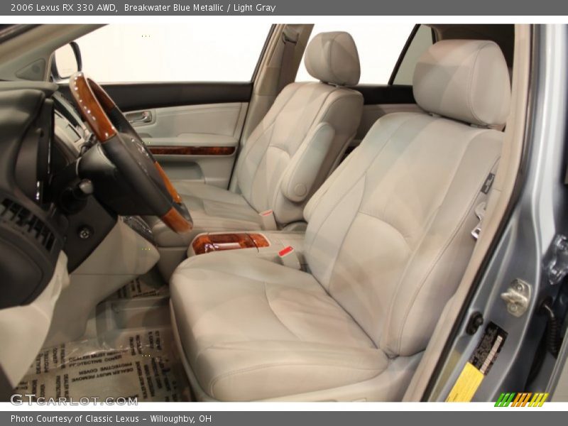 Breakwater Blue Metallic / Light Gray 2006 Lexus RX 330 AWD