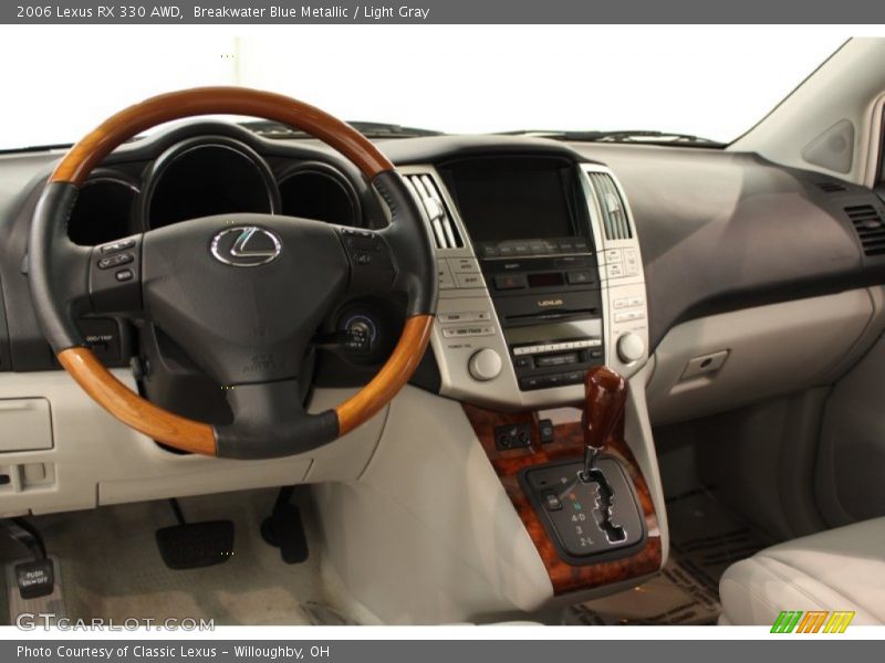 Breakwater Blue Metallic / Light Gray 2006 Lexus RX 330 AWD