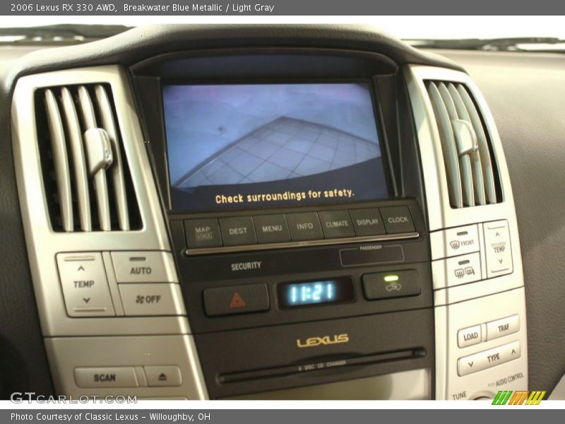 Breakwater Blue Metallic / Light Gray 2006 Lexus RX 330 AWD