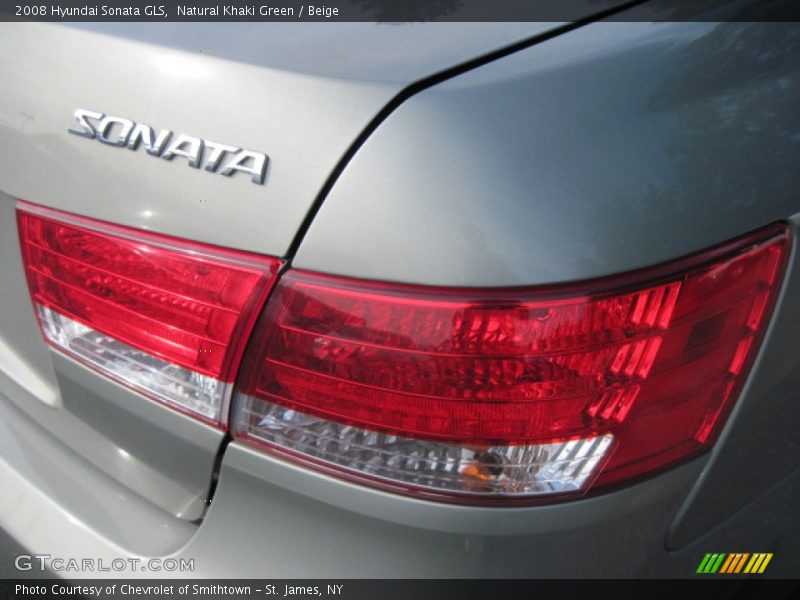 Natural Khaki Green / Beige 2008 Hyundai Sonata GLS