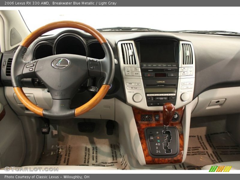 Breakwater Blue Metallic / Light Gray 2006 Lexus RX 330 AWD