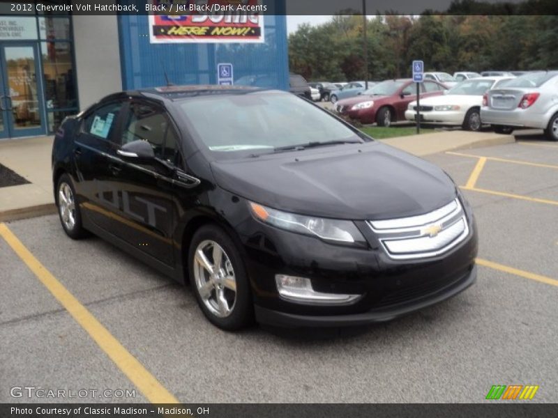 Black / Jet Black/Dark Accents 2012 Chevrolet Volt Hatchback