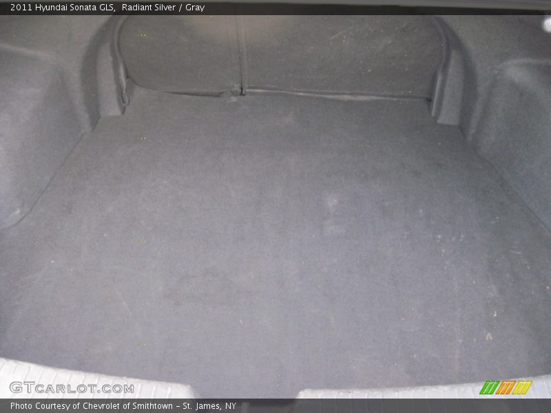 Radiant Silver / Gray 2011 Hyundai Sonata GLS