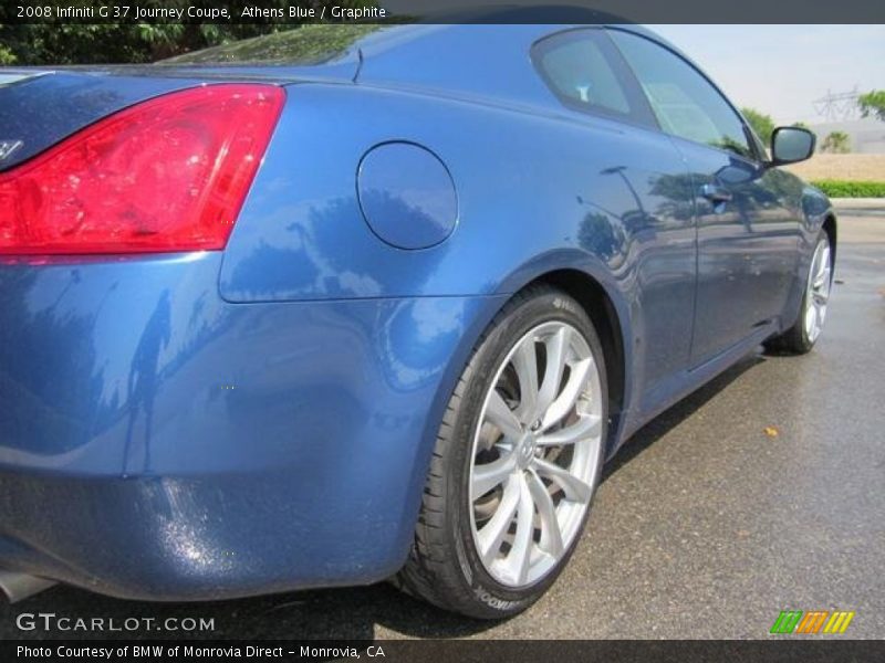 Athens Blue / Graphite 2008 Infiniti G 37 Journey Coupe